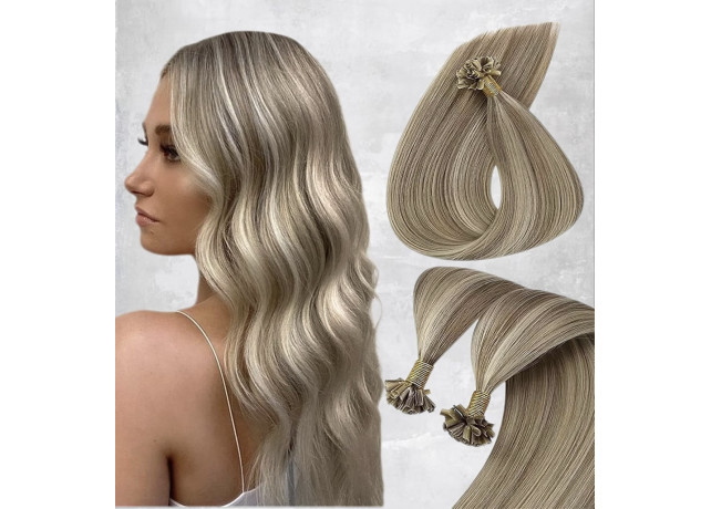 Extensii cheratina Par Cret Balayage #9A/ Silver